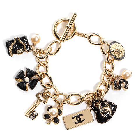 chanel pearl bracelet fake|chanel charm bracelet price.